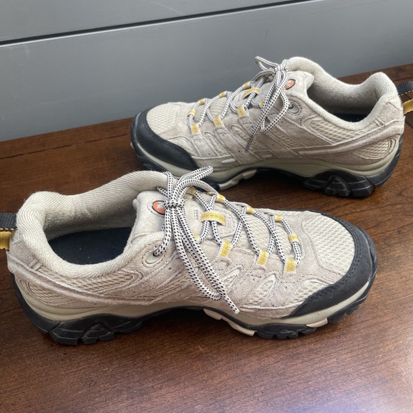 Merrell Shoes Women's s Size 8 Taupe Beige Moab 2 Vent Hiking Hike Trail J06020 - Picture 6 of 9